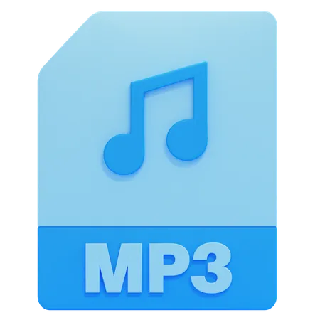 Fichier de musique  3D Icon