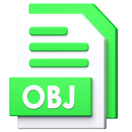 Fichier obj  3D Icon