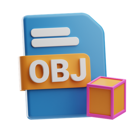 Fichier obj  3D Icon