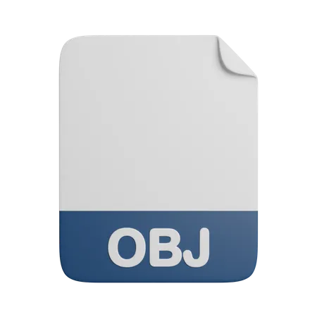 Fichier obj  3D Icon