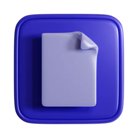 Déposer  3D Icon