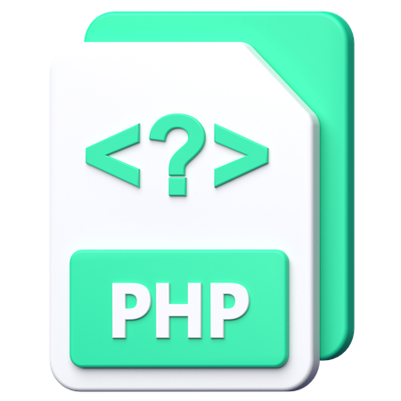 Fichier php  3D Icon