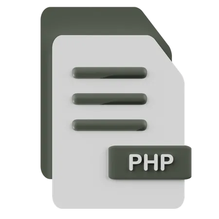 Fichier php  3D Icon