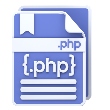 Fichier php  3D Icon