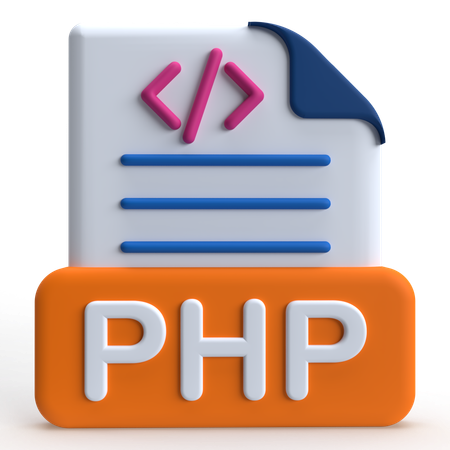 Fichier php  3D Icon