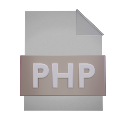 Fichier php  3D Icon