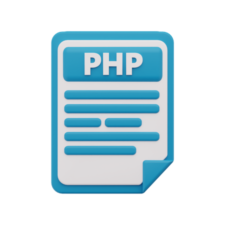 Fichier php  3D Icon