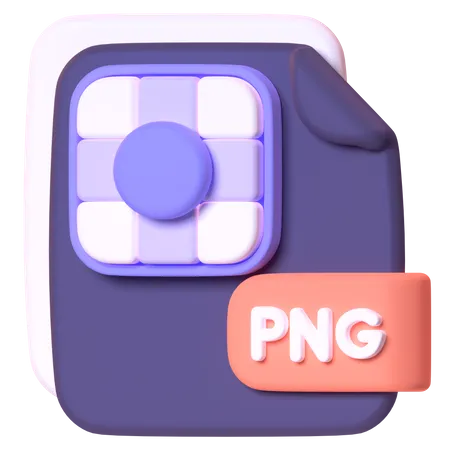 Fichier png  3D Icon