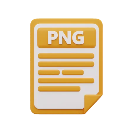 Fichier png  3D Icon