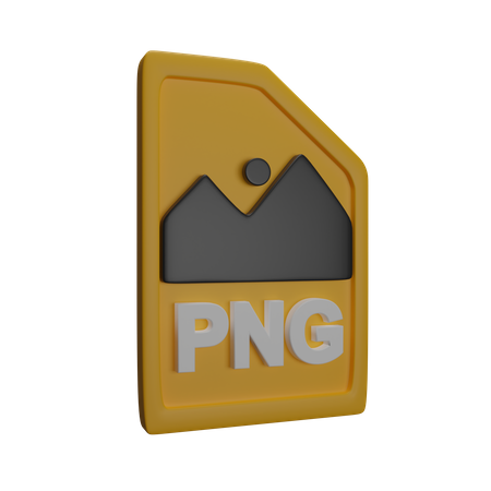 Fichier png  3D Icon