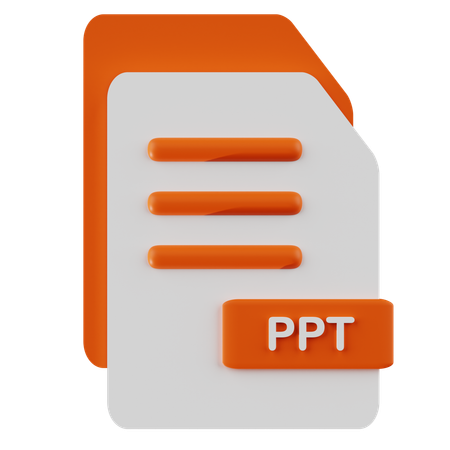 Fichier ppt  3D Icon