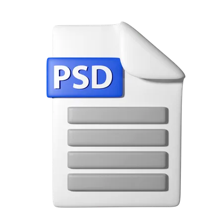 Fichier psd  3D Icon