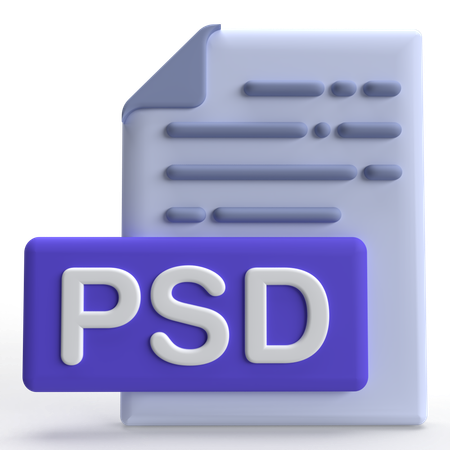 Fichier psd  3D Icon