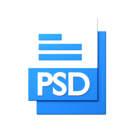 Fichier psd  3D Icon