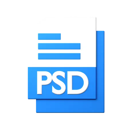 Fichier psd  3D Icon