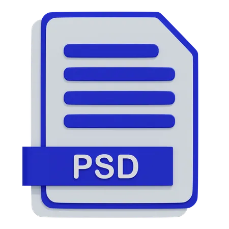 Fichier psd  3D Icon