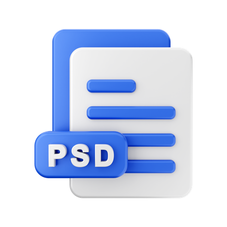 Fichier psd  3D Icon