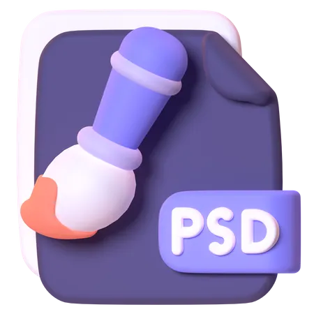 Fichier psd  3D Icon