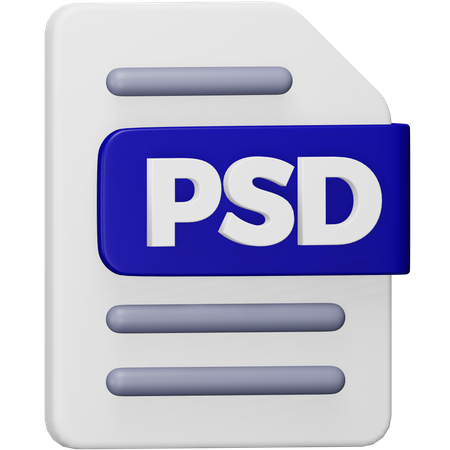 Fichier psd  3D Icon