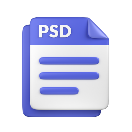 Fichier psd  3D Icon