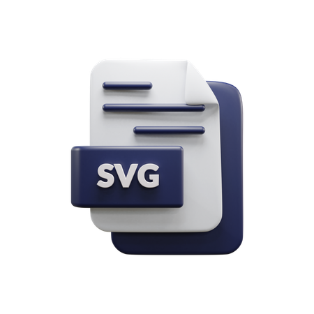 Fichier SVG  3D Icon