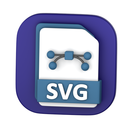 Fichier SVG  3D Icon