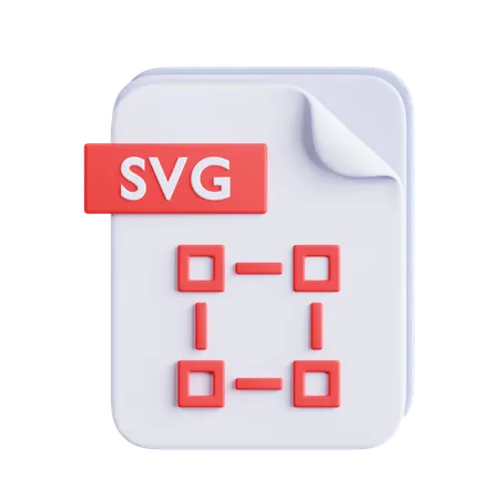 Fichier SVG  3D Icon