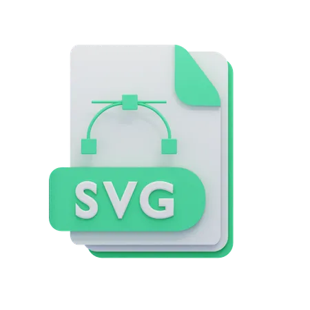 Fichier SVG  3D Icon