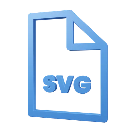 Fichier SVG  3D Icon