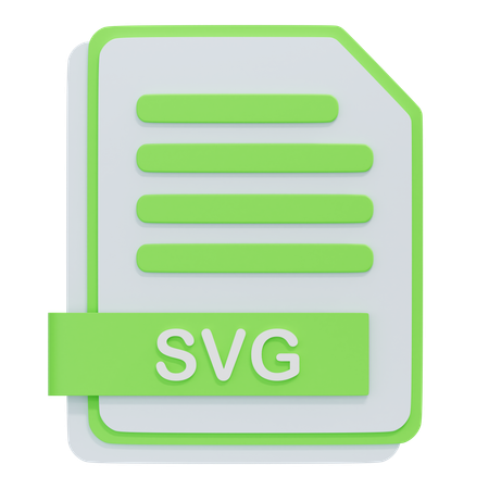 Fichier SVG  3D Icon