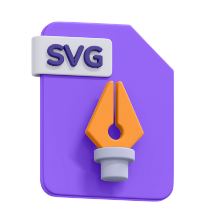 Fichier SVG  3D Icon