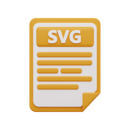 Fichier SVG  3D Icon