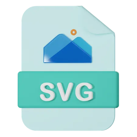 Fichier SVG  3D Icon