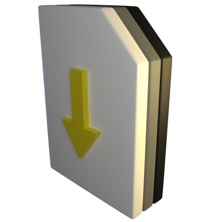 Téléchargement de fichier  3D Icon