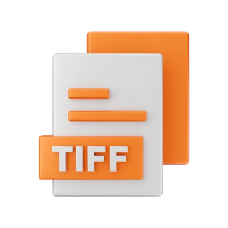 Fichier tiff  3D Illustration