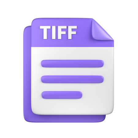 Fichier tiff  3D Icon