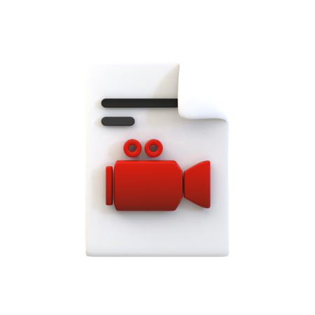 Fichier vidéo de référencement  3D Icon