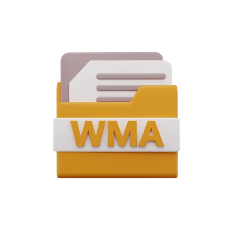 Fichier wma  3D Icon