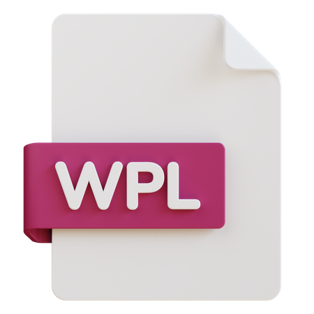 Fichier wpl  3D Icon