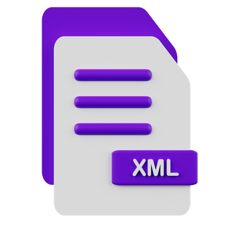 Fichier XML  3D Icon