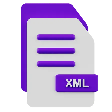 Fichier XML  3D Icon