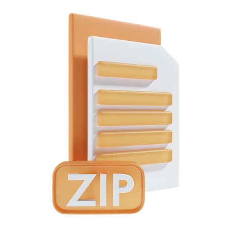 Fichier zip  3D Icon