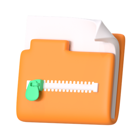 Fichier zip  3D Icon