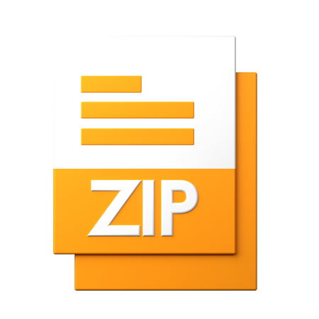 Fichier zip  3D Icon