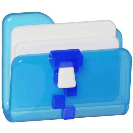 Fichier zip  3D Icon