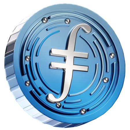 Fichiercoin  3D Icon