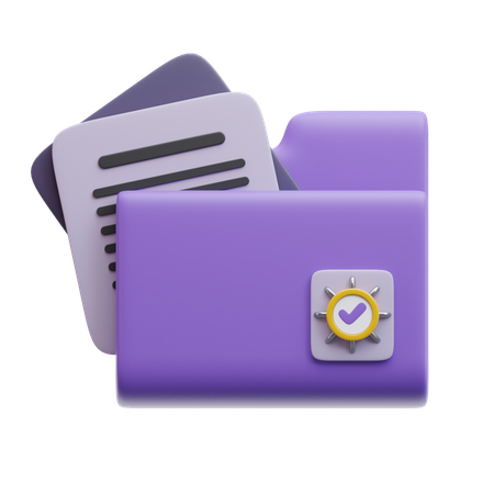 Fichiers de dossiers  3D Icon
