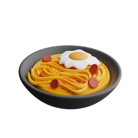 Fideos  3D Icon