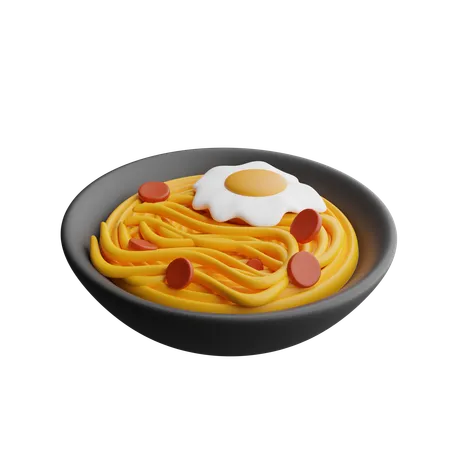 Fideos  3D Icon