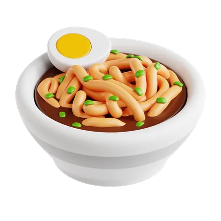 Fideos  3D Icon